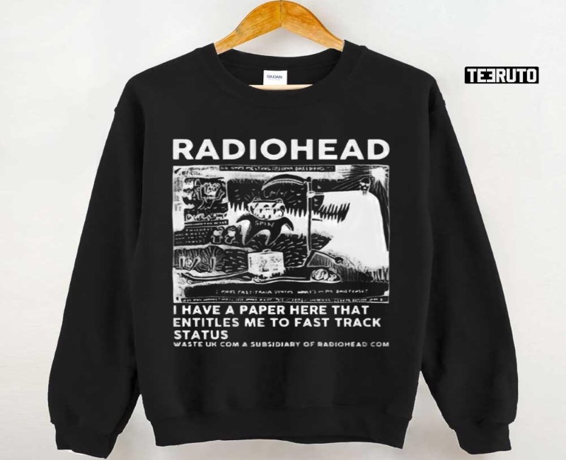 Step into Sound: The Radiohead Official Merchandise Extravaganza