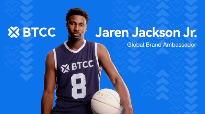 NBA Superstar Jaren Jackson Jr. Backs BTCC Exchange